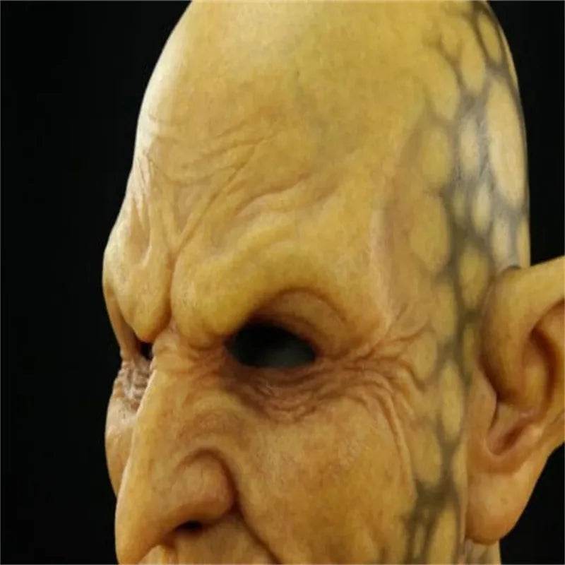 Premium Halloween Yellow Imp Mask Hood For Adults And Teens - ToylandEU