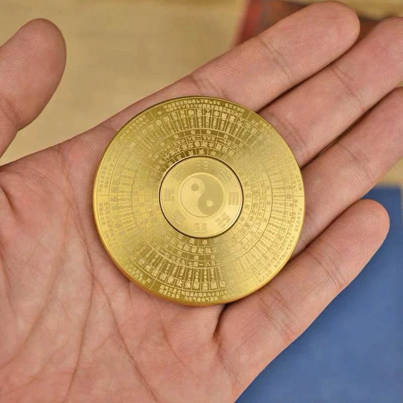 Premium Hand Spinner Golden Metal For Kids And Adults - ToylandEU