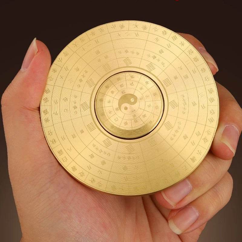 Premium Hand Spinner Golden Metal For Kids And Adults - ToylandEU