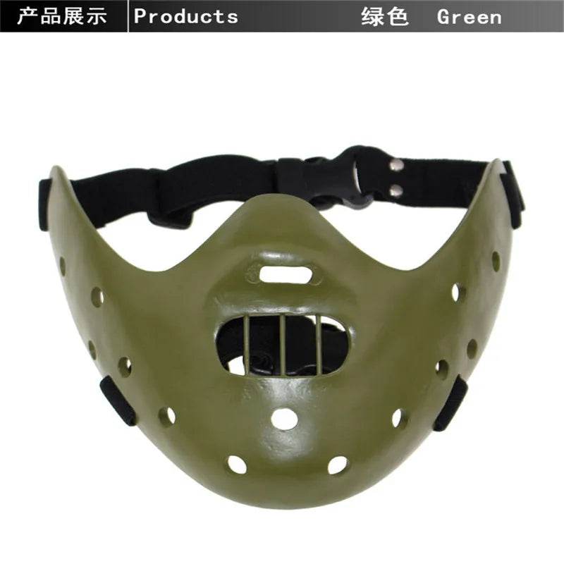 Premium Hannibal Lecter Mask Scary Cosplay For Halloween - ToylandEU