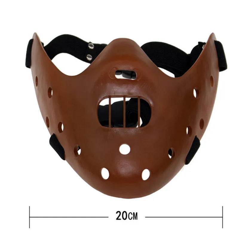Premium Hannibal Lecter Mask Scary Cosplay For Halloween - ToylandEU