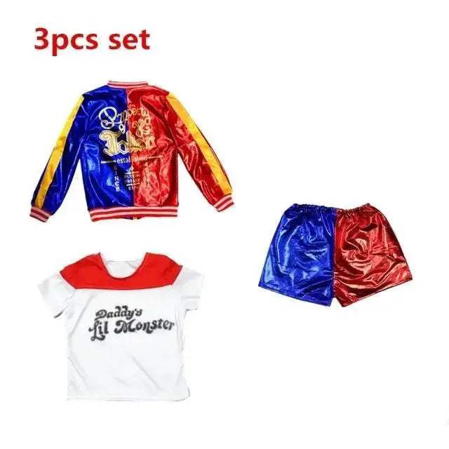 Premium Harley Quinn Costume 4Pc Jacket Set Toyland EU -  ToylandEU™