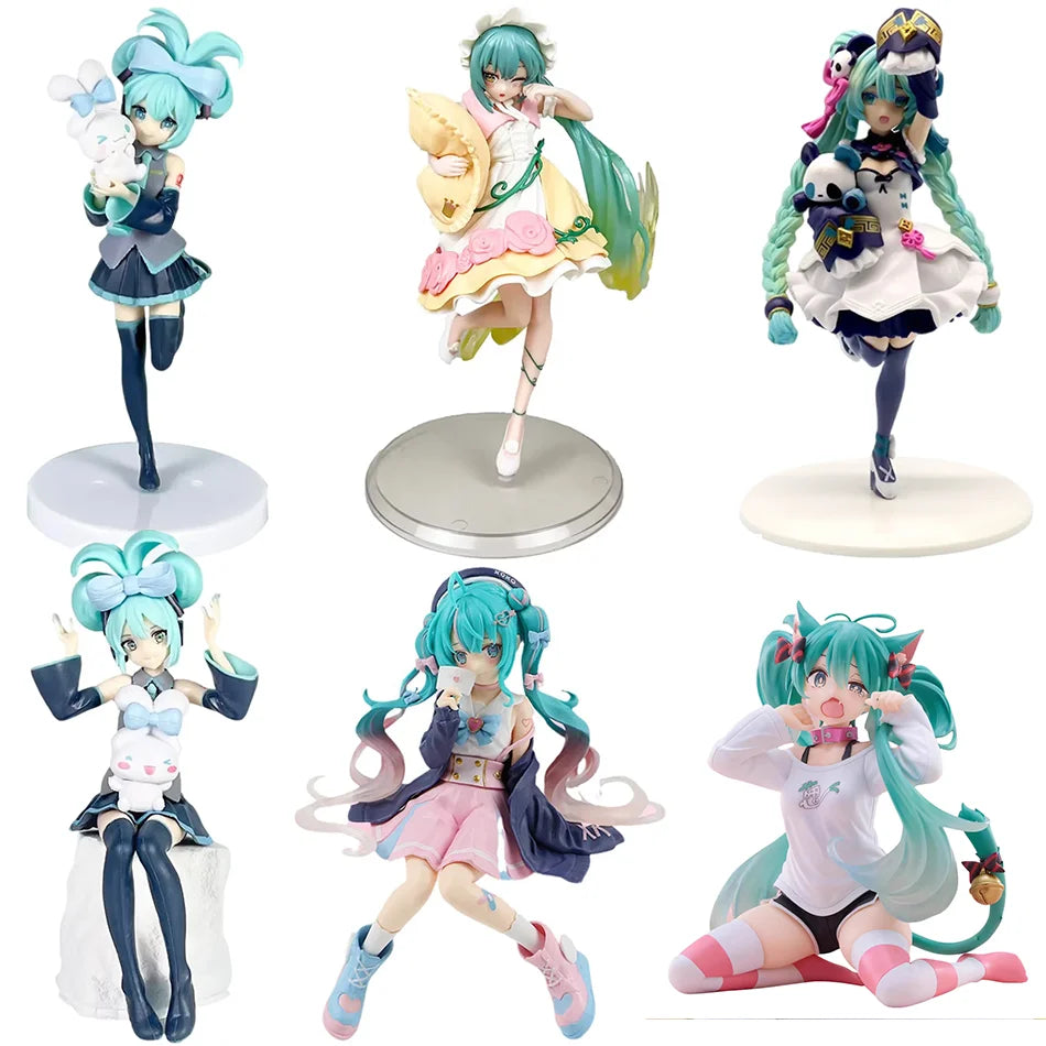 Premium Hatsune Miku Figure PVC Model Table Decor Gift - ToylandEU