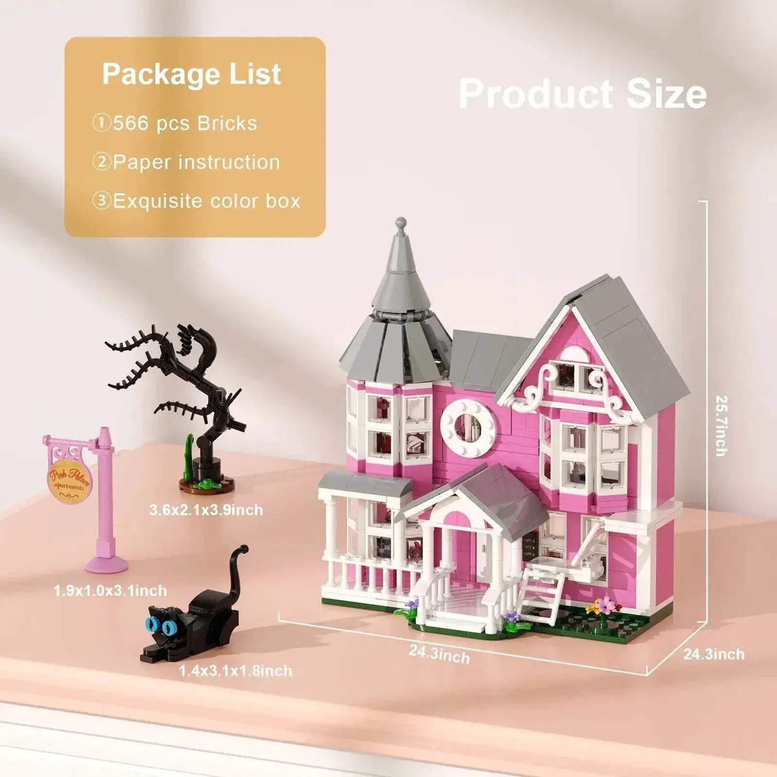  Premium Haunted Pink Blocks Set Ages 14 Toyland EU -  ToylandEU™