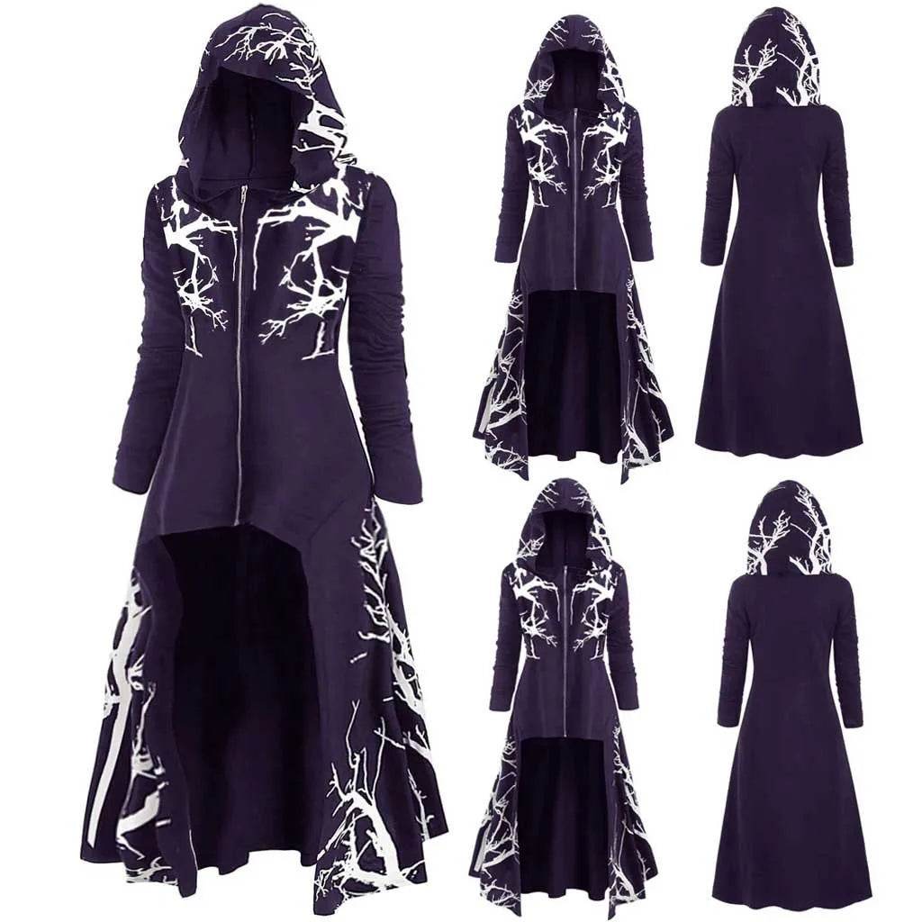 Premium Hooded Cape Medieval 3D Printed For Halloween - ToylandEU