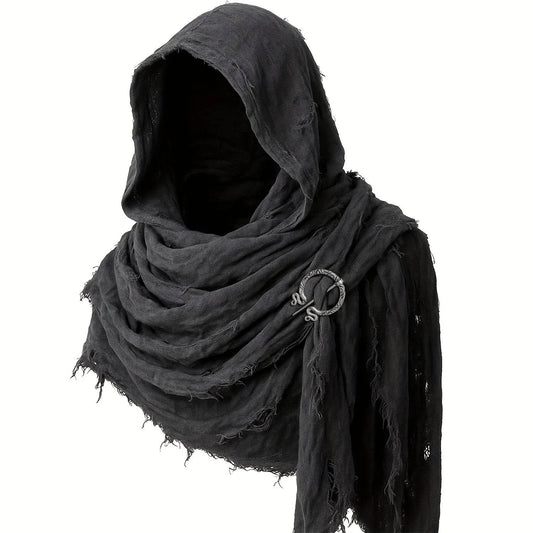 Premium Hooded Cloak Viking Brooch For Halloween Costumes - ToylandEU