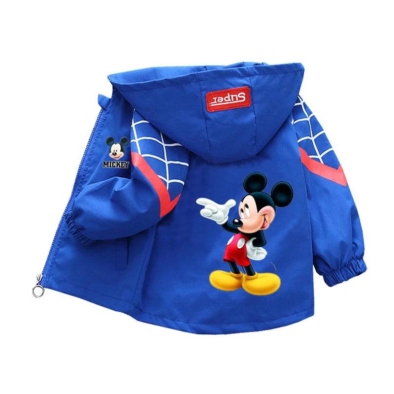 Premium Hooded Jacket Spiderman Theme Unisex Kids Cosplay Outerwear For Ages 1 To 10 - ToylandEU