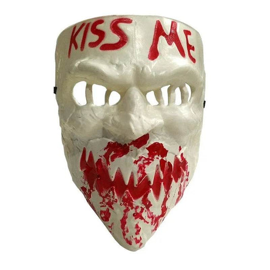 Premium Horror Mask Evil Smiley For Unisex Cosplay Events - ToylandEU