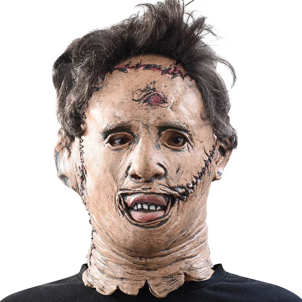 Premium Horror Mask Latex Leatherface For Halloween Party - ToylandEU