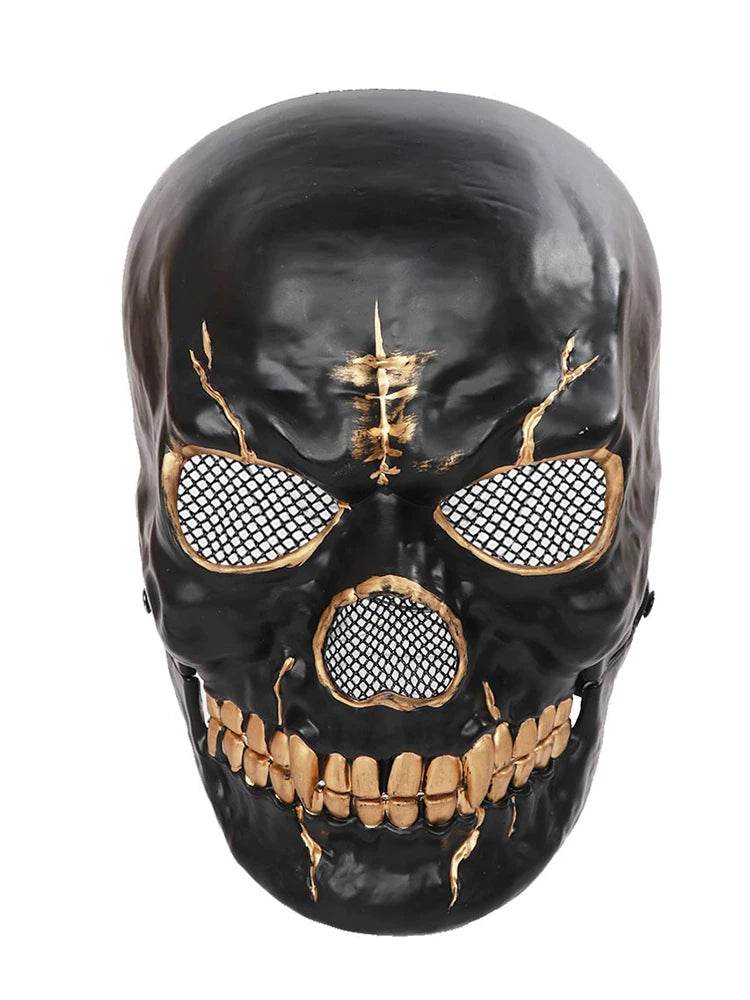 Premium Horror Mask Red Creepy Smile White Lady Cosplay - ToylandEU