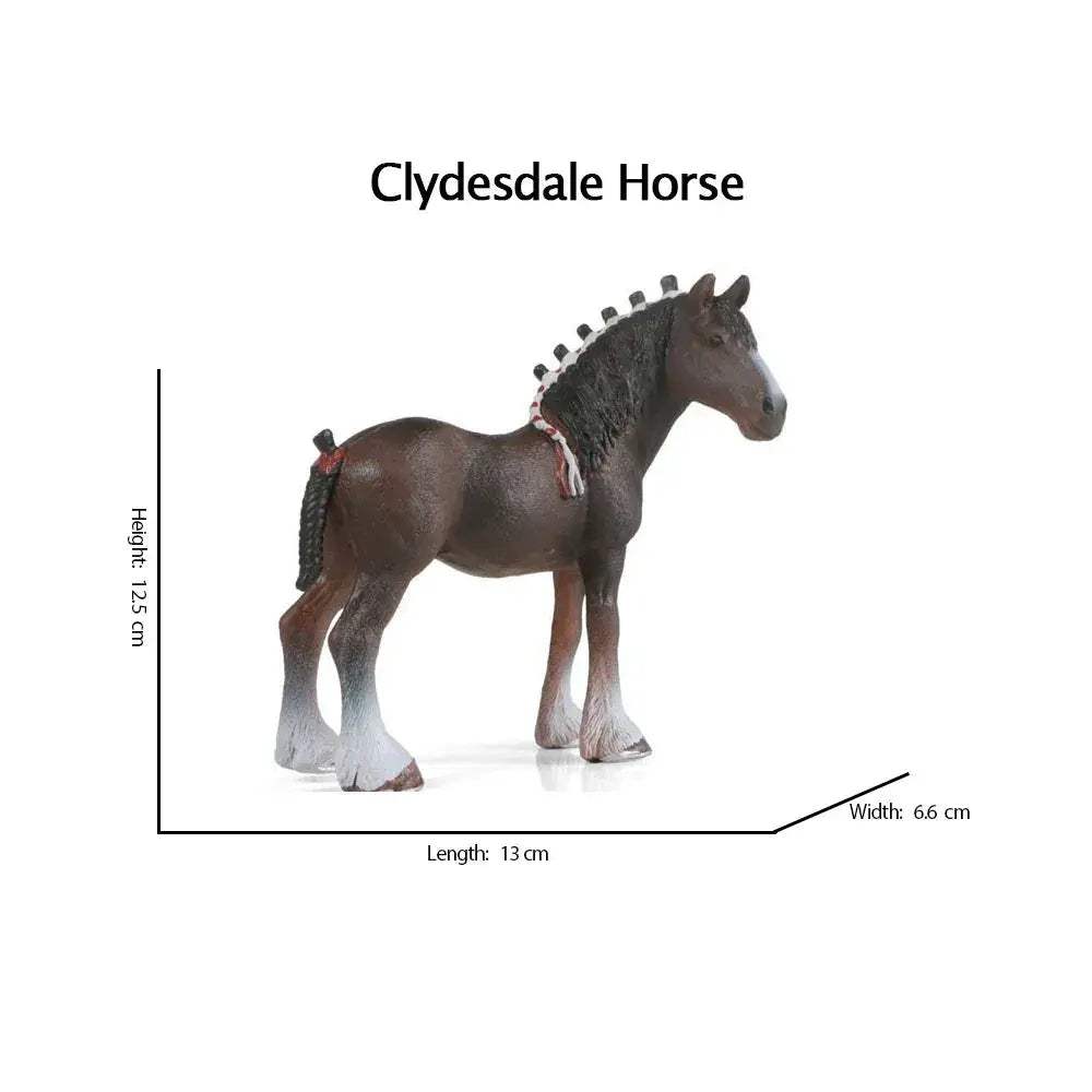 Premium Horse Figurines Set for Kids Realistic Toy Horses - ToylandEU