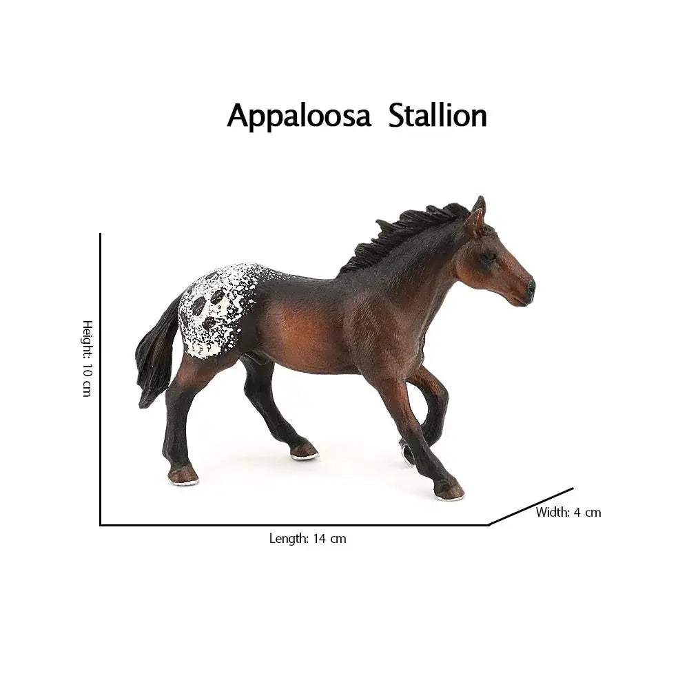 Premium Horse Figurines Set for Kids Realistic Toy Horses - ToylandEU