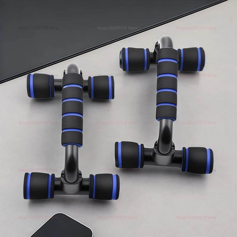 Premium I Shaped Push Up Rack Foam Cushioned Home Gym - ToylandEU