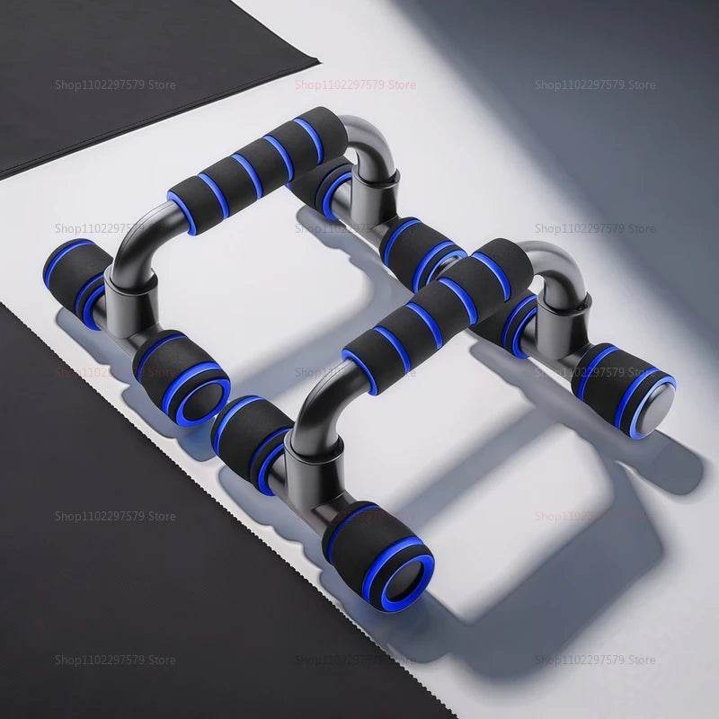 Premium I Shaped Push Up Rack Foam Cushioned Home Gym - ToylandEU