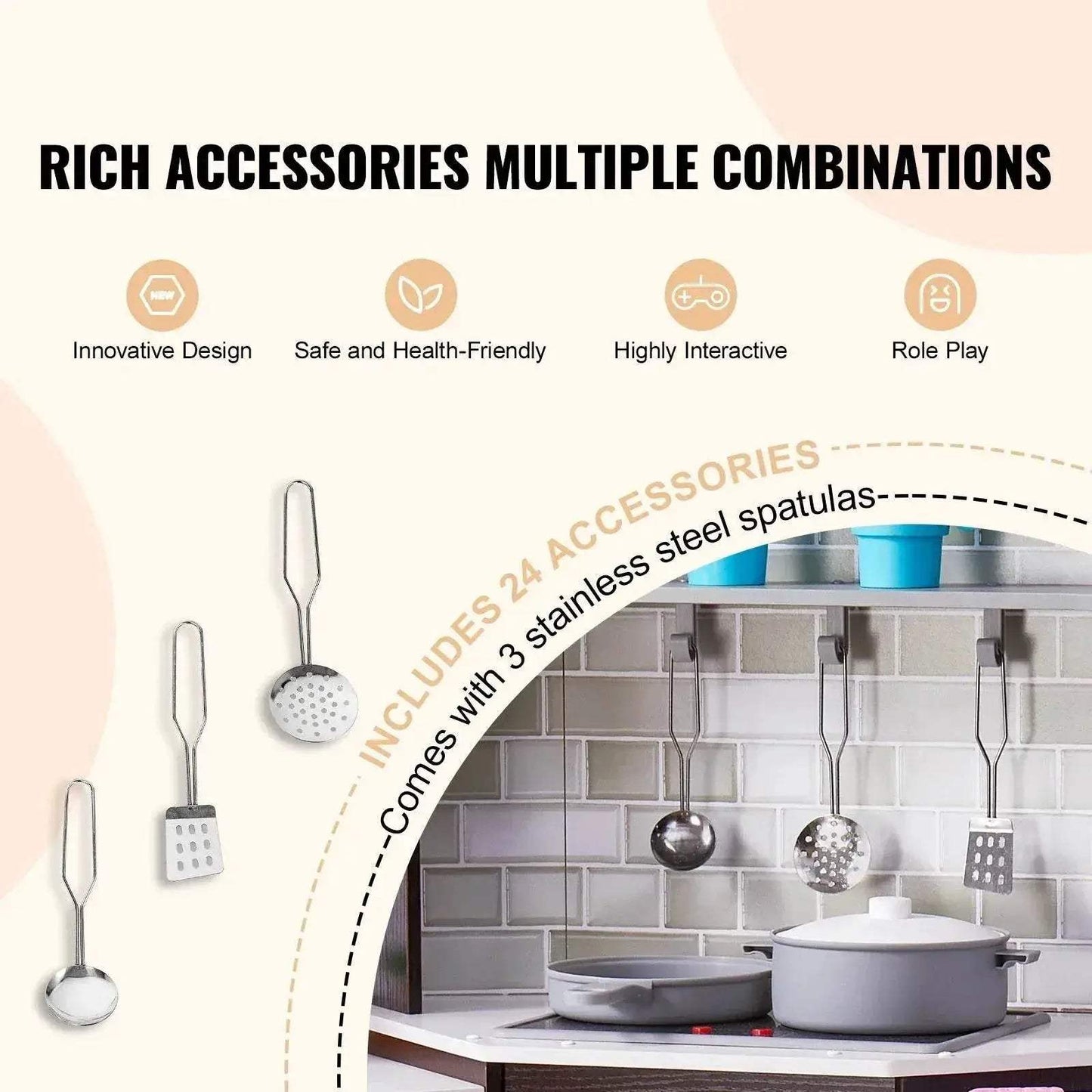  Premium Ice Maker Kids Kitchen Toy Set Toyland EU -  ToylandEU™