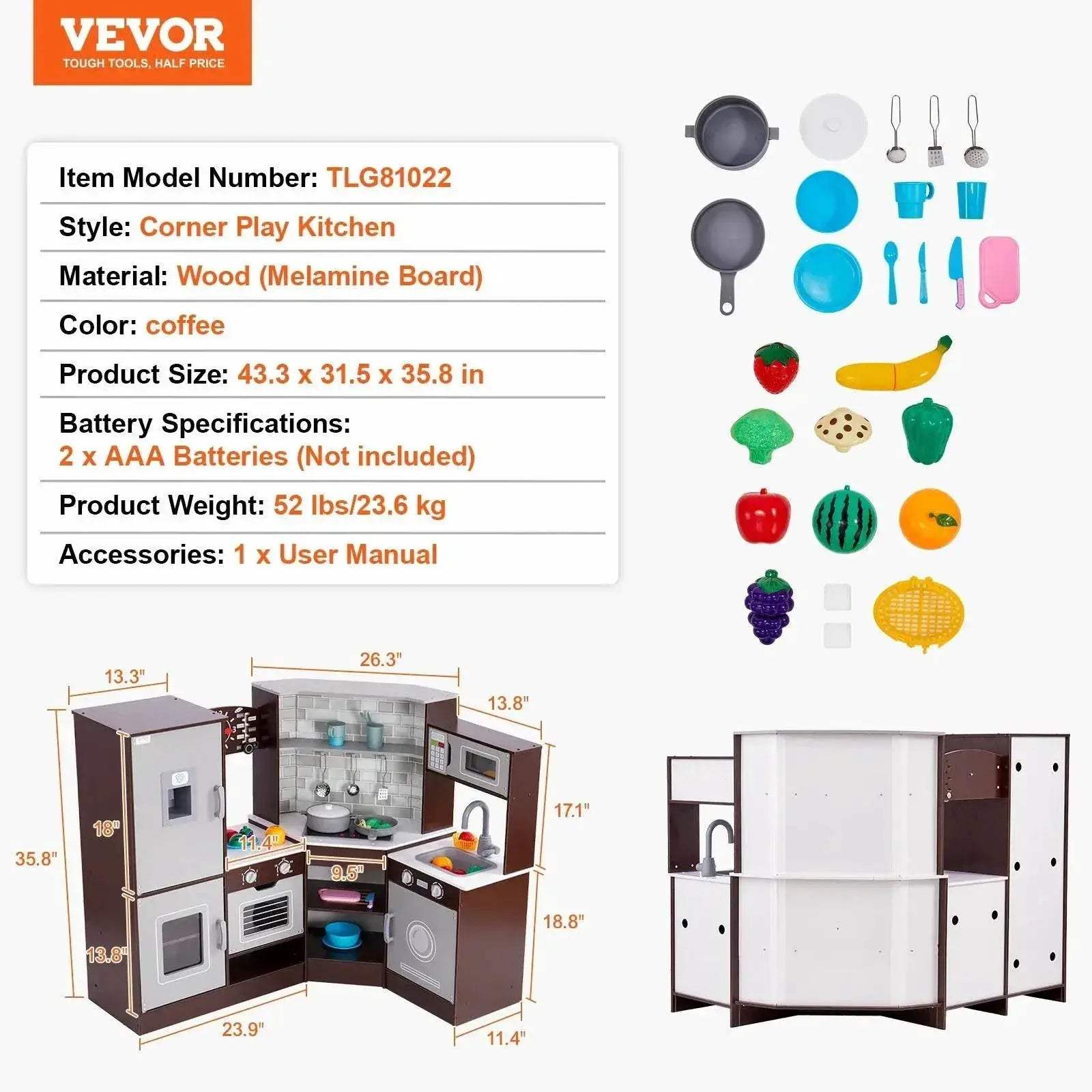  Premium Ice Maker Kids Kitchen Toy Set Toyland EU -  ToylandEU™