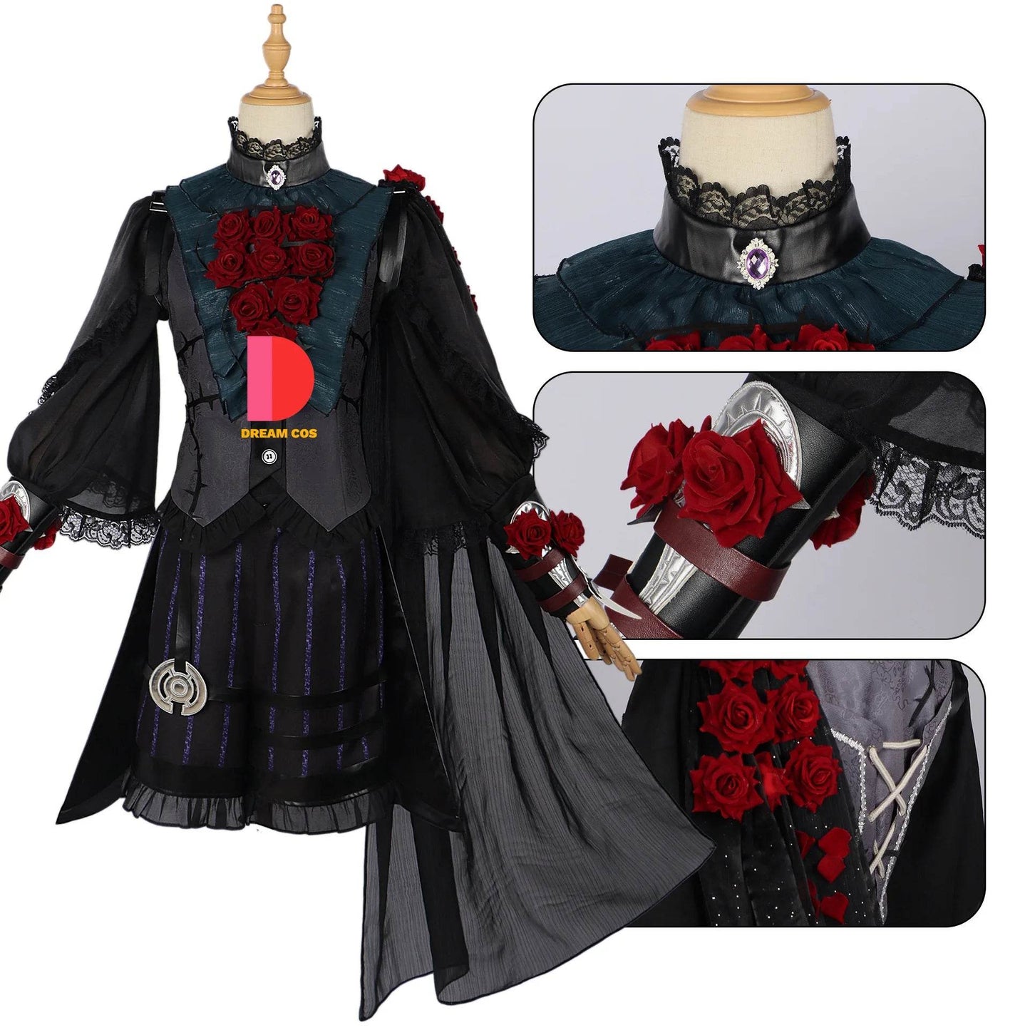 Premium Identity V Cosplay Costume Ada Mesmer Emile Adults - ToylandEU