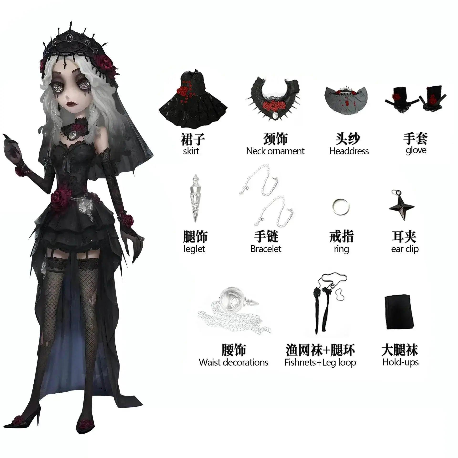 Premium Identity V Costume Unisex Ada Mesmer Toyland EU -  ToylandEU™