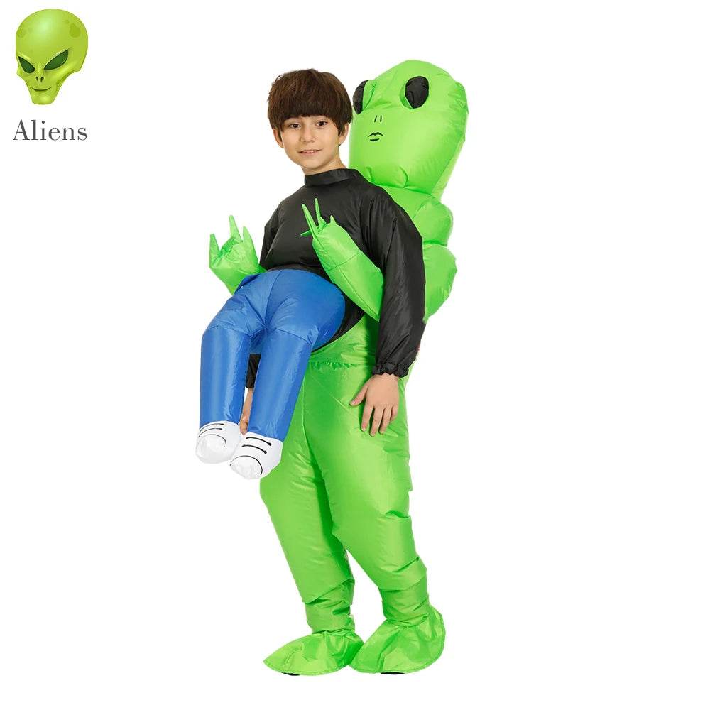 Premium Inflatable Costume Scary Alien Monster For Any Party - ToylandEU