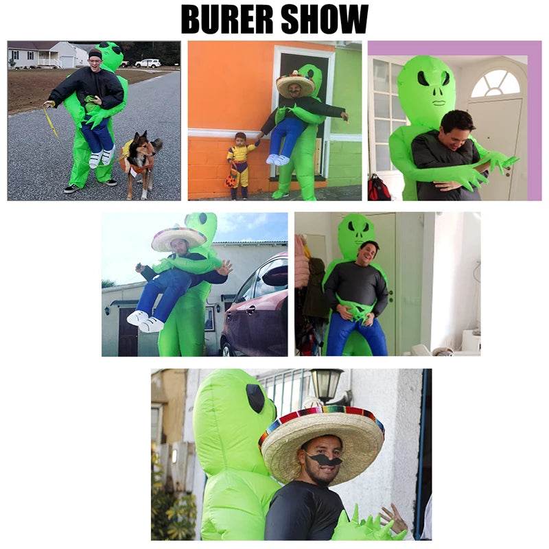 Premium Inflatable Costume Scary Alien Monster For Any Party - ToylandEU