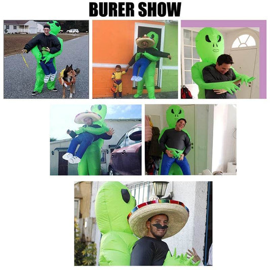 Premium Inflatable Costume Scary Alien Monster For Any Party - ToylandEU