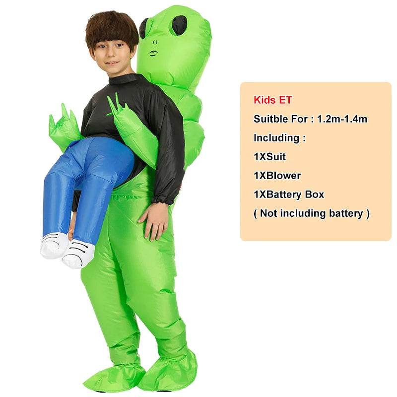 Premium Inflatable Costume Scary Alien Monster For Any Party - ToylandEU