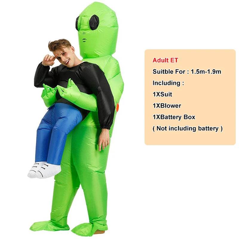 Premium Inflatable Costume Scary Alien Monster For Any Party - ToylandEU