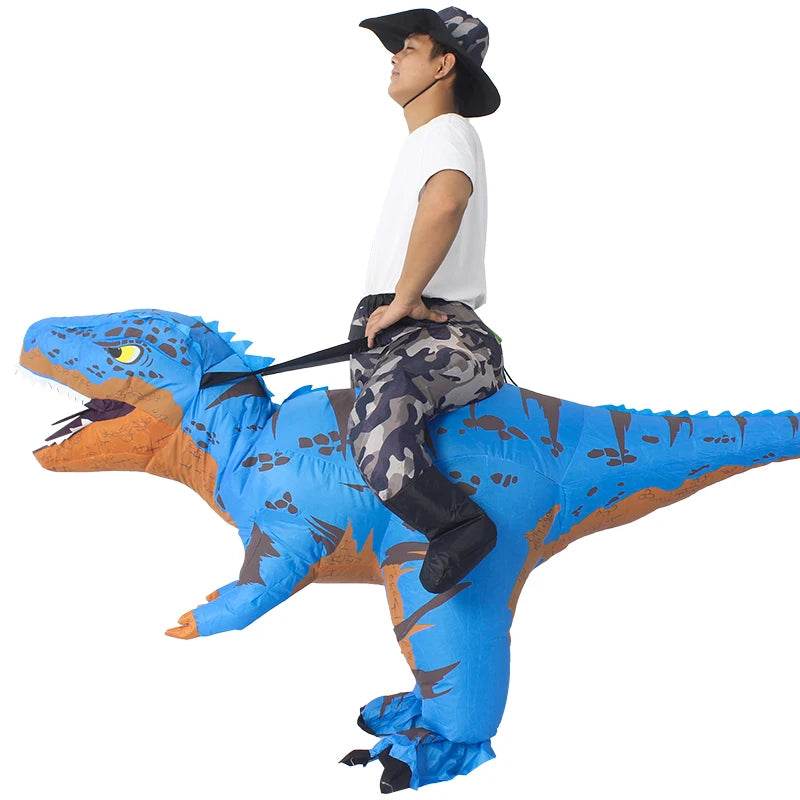 Premium Inflatable Dinosaur Costume Ride On For Adults - ToylandEU