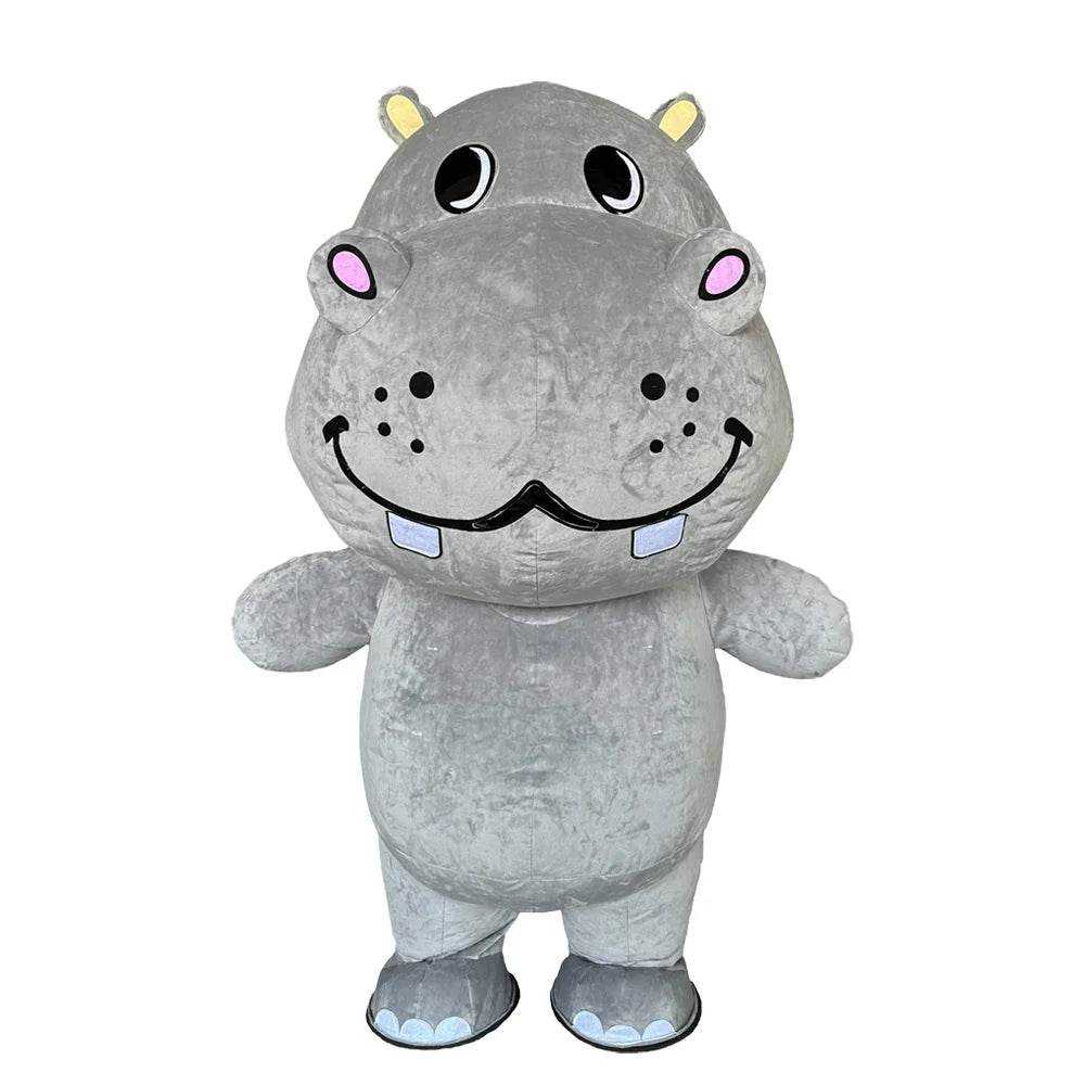 Premium Inflatable Hippo Costume Parade Ready Adult Cosplay - ToylandEU