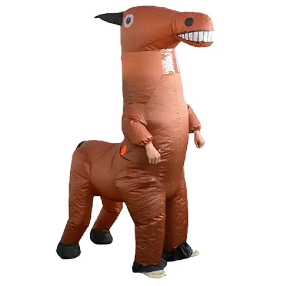Premium Inflatable Horse Costume Western Elements For Party - ToylandEU