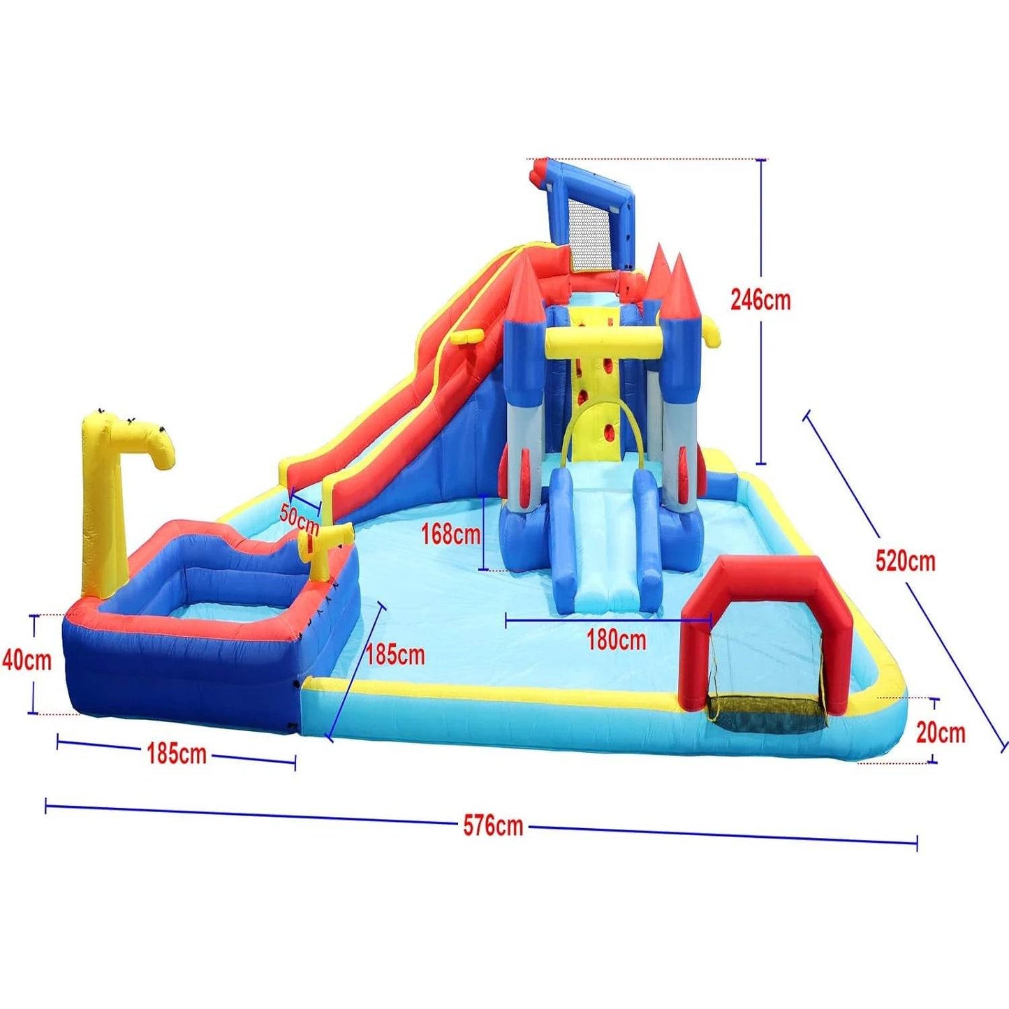 Premium Inflatable Water Park 10 In 1 For Kids Backyard Fun - ToylandEU