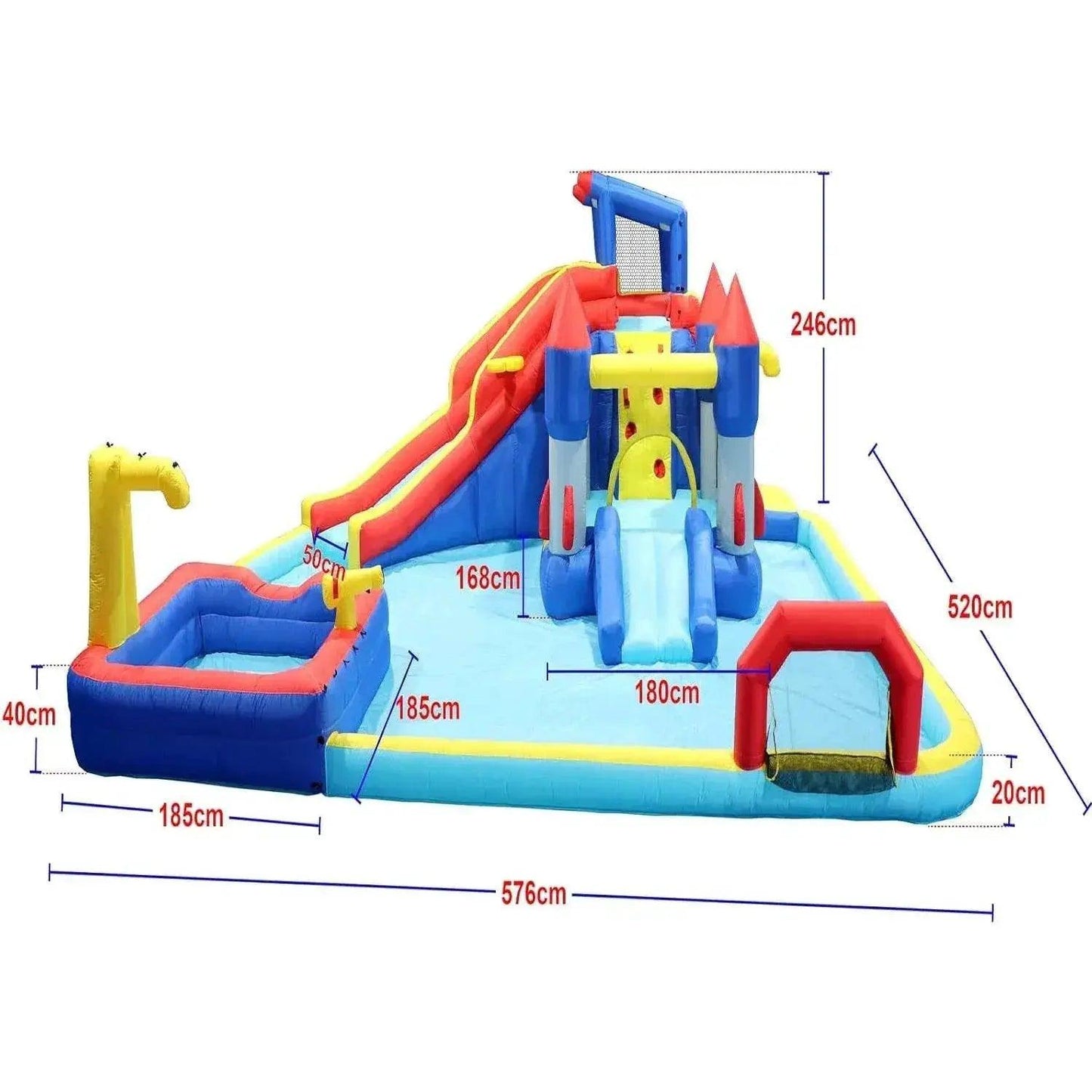  Premium Inflatable Water Park Backyard Fun Toyland EU -  ToylandEU™