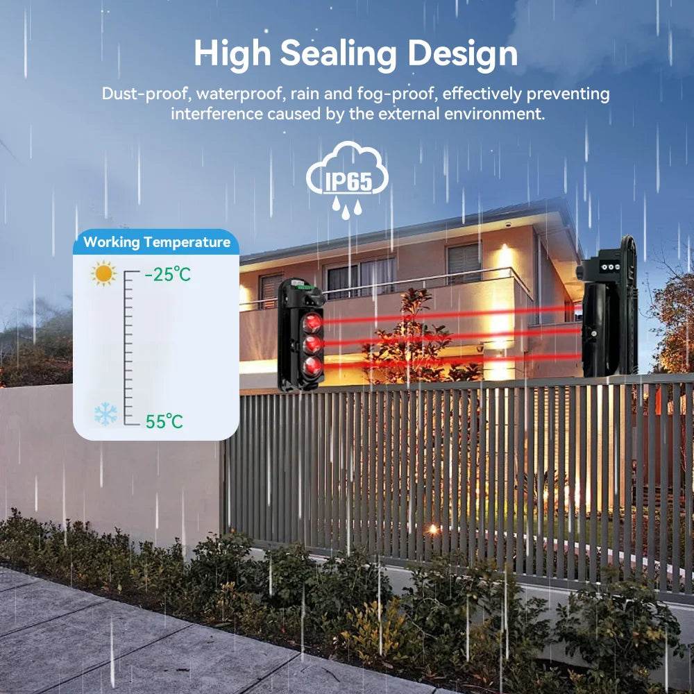 Premium Infrared Barrier Dual Triple IP65 Villa Farm - ToylandEU