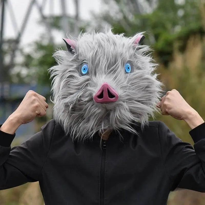  Premium Inosuke Pig Latex Mask Headgear Toyland EU -  ToylandEU™