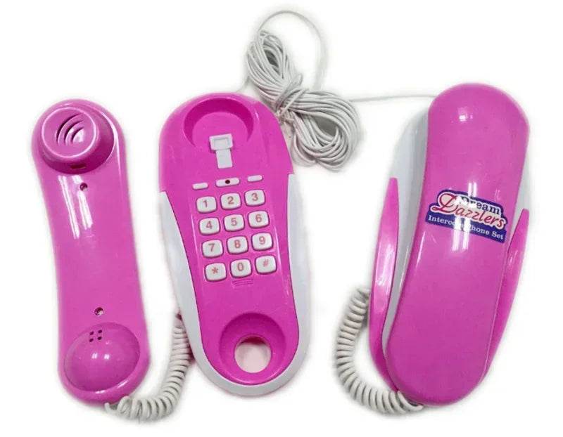 Premium Intercom Phone Set With Ringing Sounds For Kids - ToylandEU