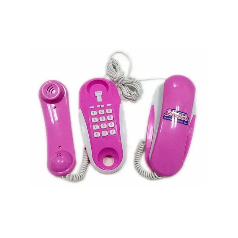 Premium Intercom Phone Set With Ringing Sounds For Kids - ToylandEU