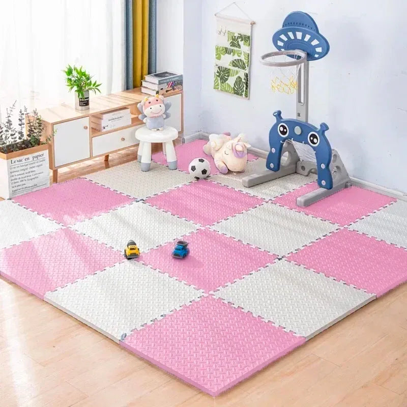 Premium Interlocking Baby Play Mat with Thick Soft Foam for Toddlers - ToylandEU