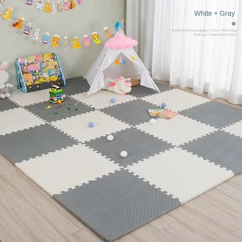 Premium Interlocking Baby Play Mat with Thick Soft Foam for Toddlers - ToylandEU