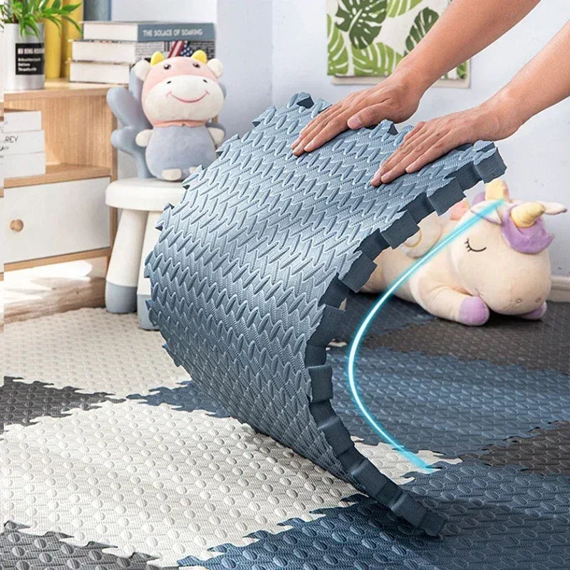 Premium Interlocking Baby Play Mat with Thick Soft Foam for Toddlers - ToylandEU