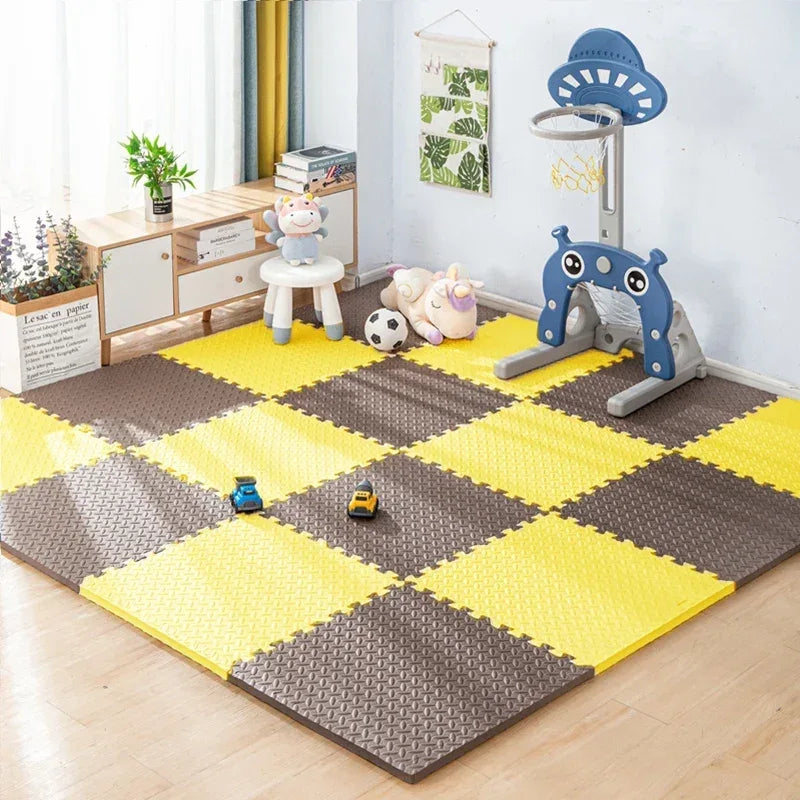 Premium Interlocking Baby Play Mat with Thick Soft Foam for Toddlers - ToylandEU