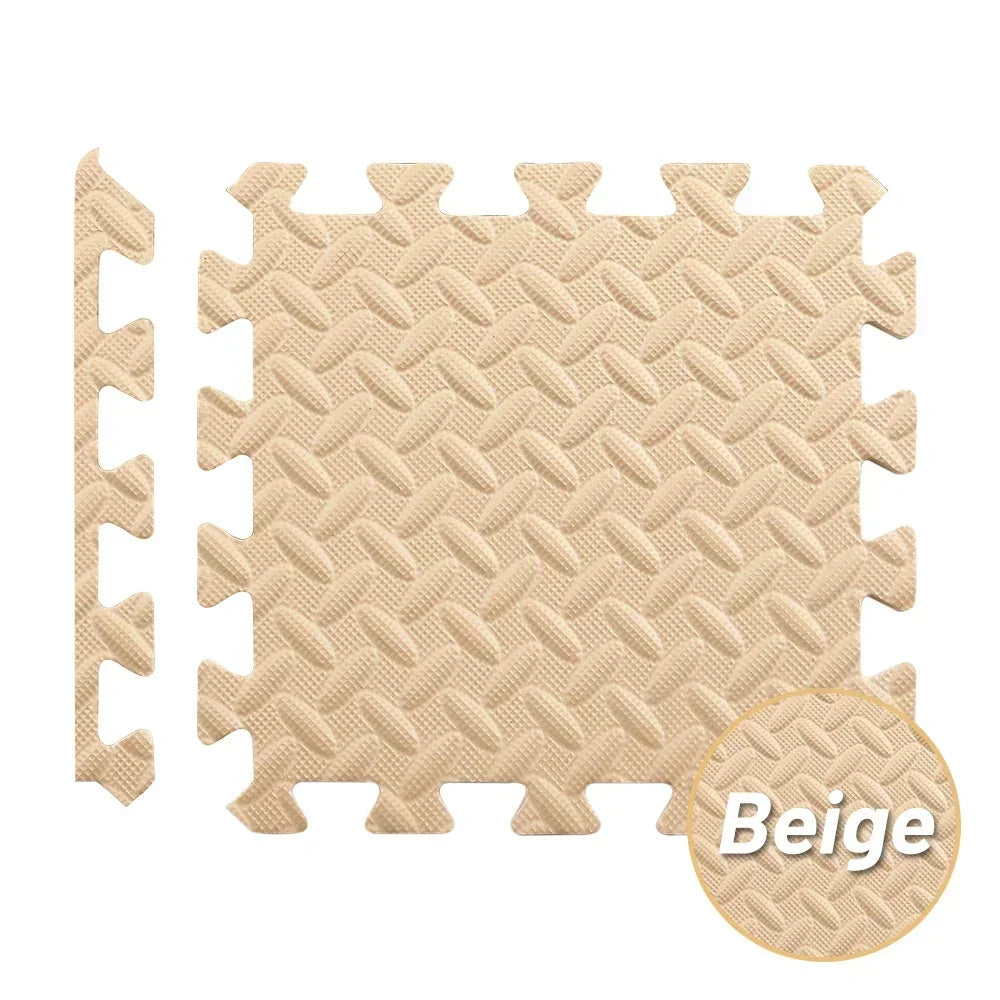 Premium Interlocking Foam Play Mat For Babies And Kids 30x30x1 Cm Puzzle Floor Tiles Educational Soft - ToylandEU