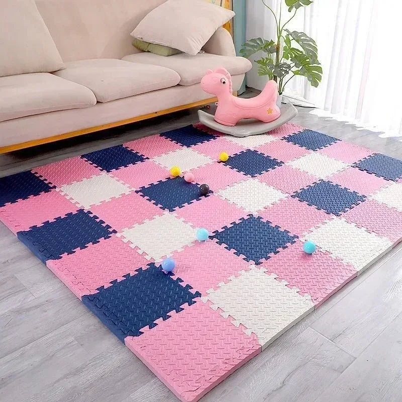 Premium Interlocking Foam Puzzle Mats with Educational Soft EVA for Kids - ToylandEU