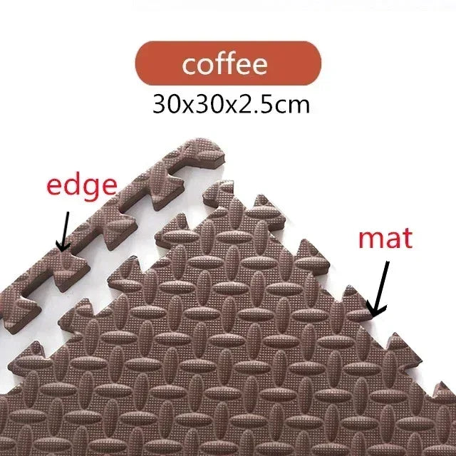 Premium Interlocking Foam Puzzle Mats with Educational Soft EVA for Kids - ToylandEU