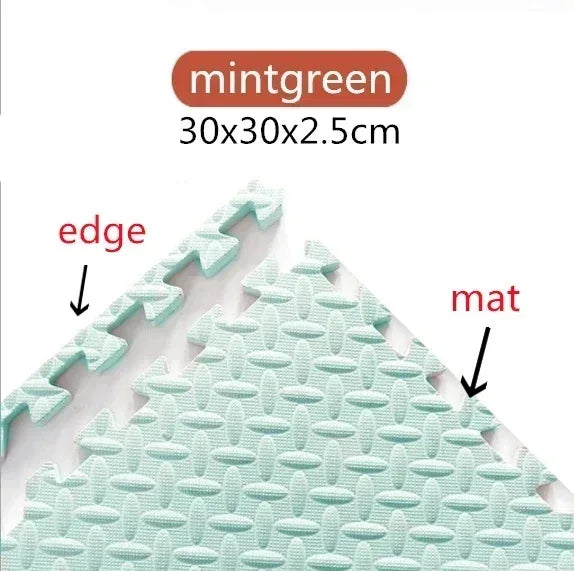 Premium Interlocking Foam Puzzle Mats with Educational Soft EVA for Kids - ToylandEU