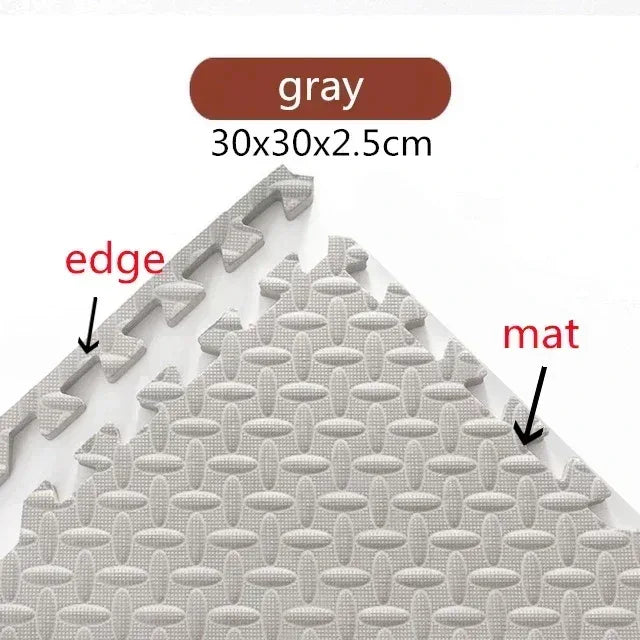 Premium Interlocking Foam Puzzle Mats with Educational Soft EVA for Kids - ToylandEU