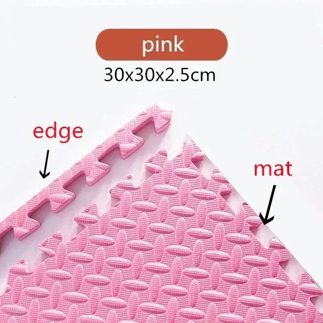 Premium Interlocking Foam Puzzle Mats with Educational Soft EVA for Kids - ToylandEU