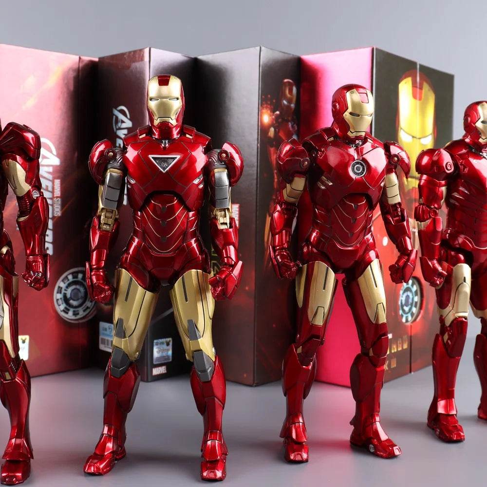 Premium Iron Man Action Figure Articulated Joints Collectors - ToylandEU