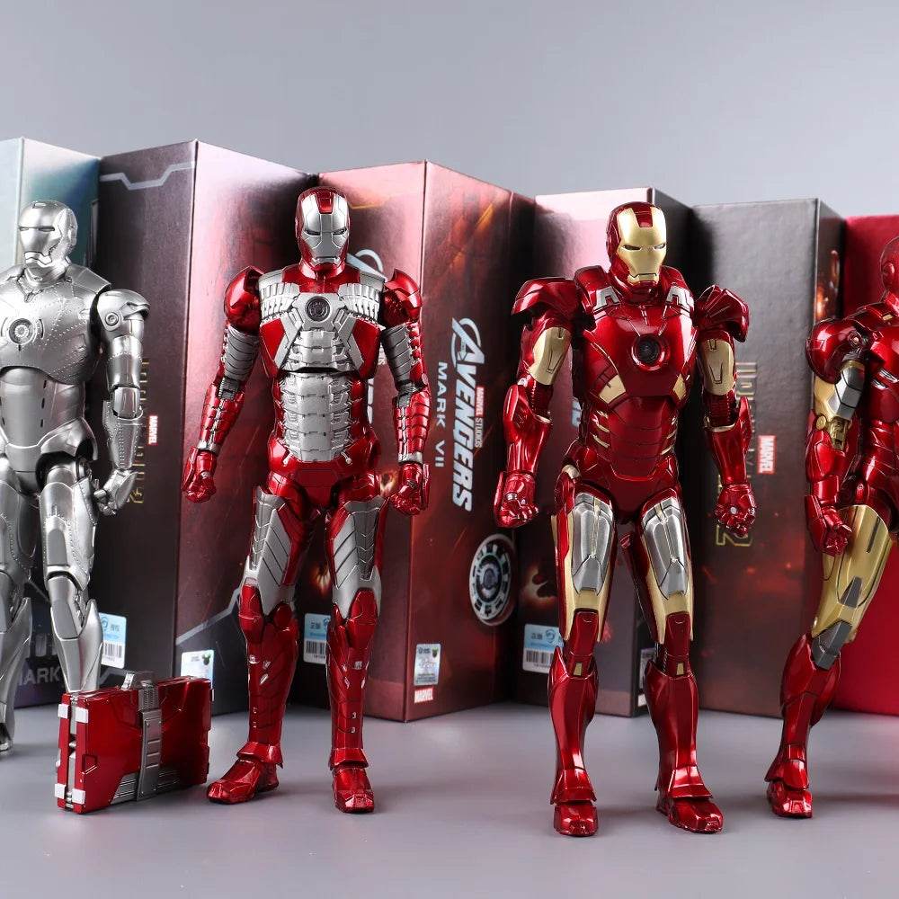 Premium Iron Man Action Figure Articulated Joints Collectors - ToylandEU
