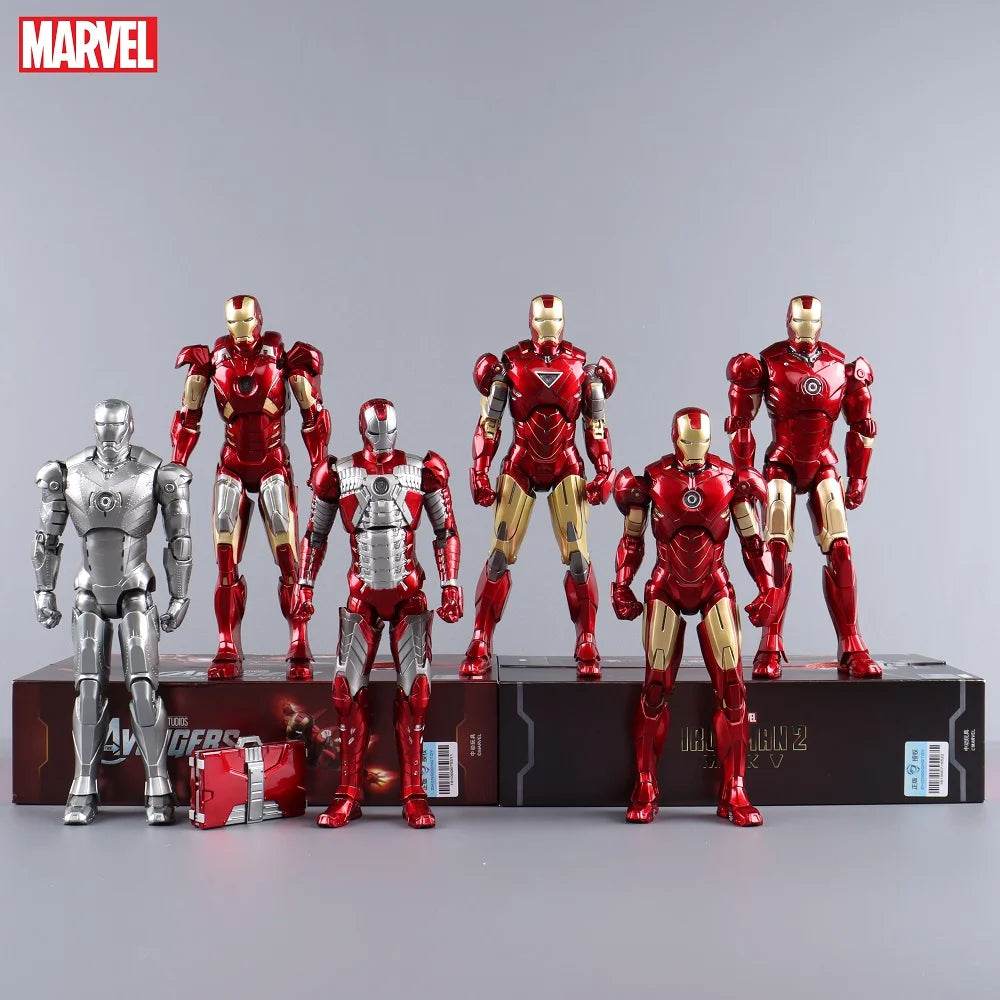 Premium Iron Man Action Figure Articulated Joints Collectors - ToylandEU