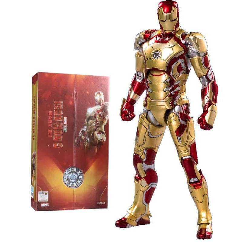 Premium Iron Man Action Figure Articulated Joints Collectors - ToylandEU